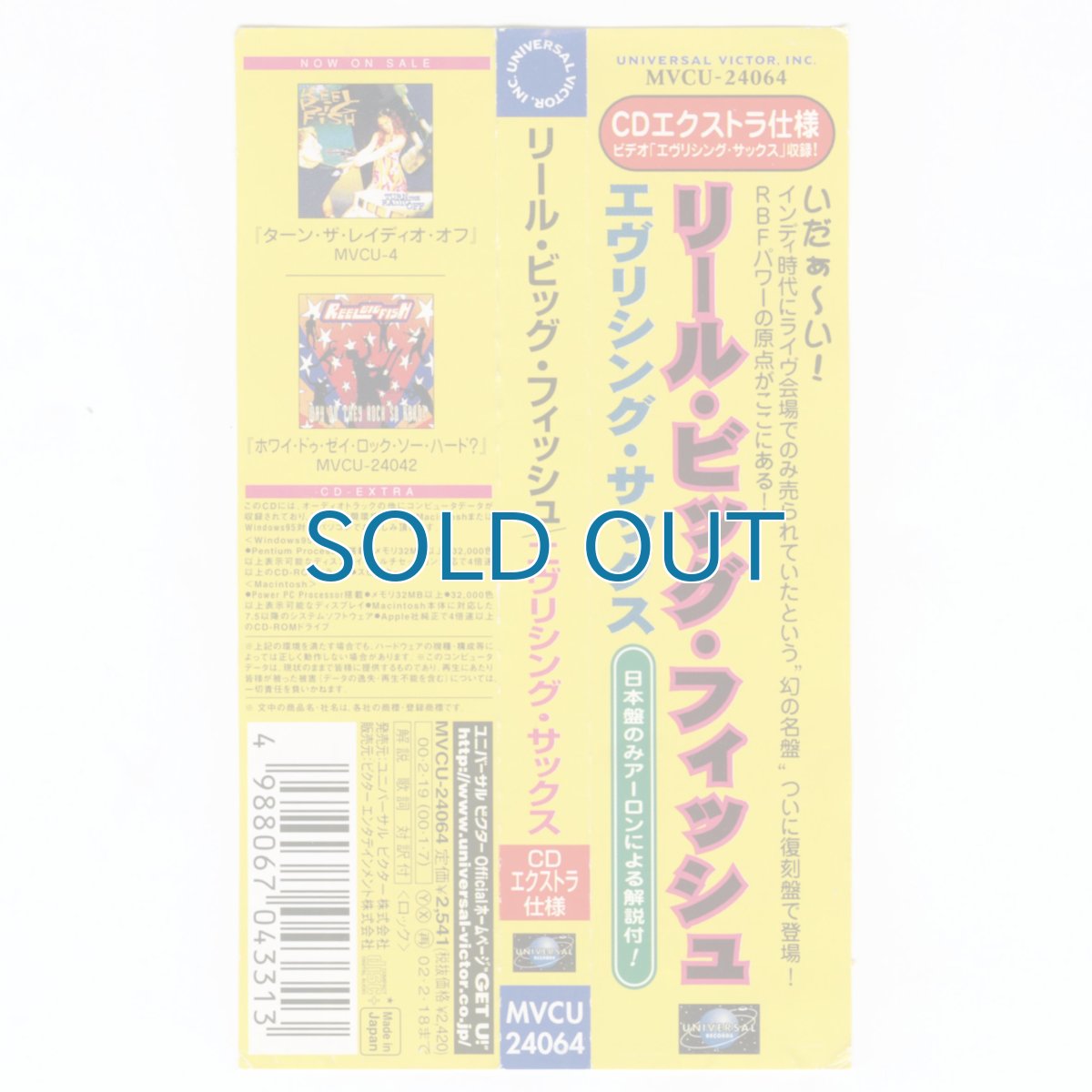 画像6: 【日本盤】Reel Big Fish / Everything Sucks [JPN Orig.LP | Enhanced][CD| Universal]【ユーズド】 (6)