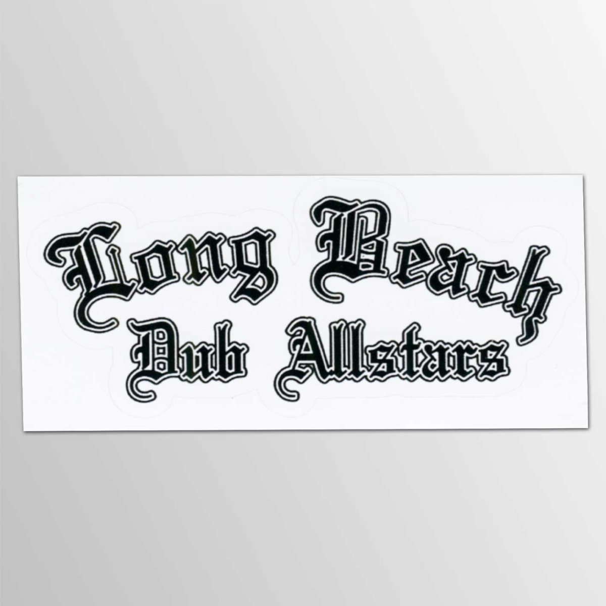 画像1: Long Beach Dub Allstars / Logo 5.5″×5.5″ ダイカット・ステッカー (1)
