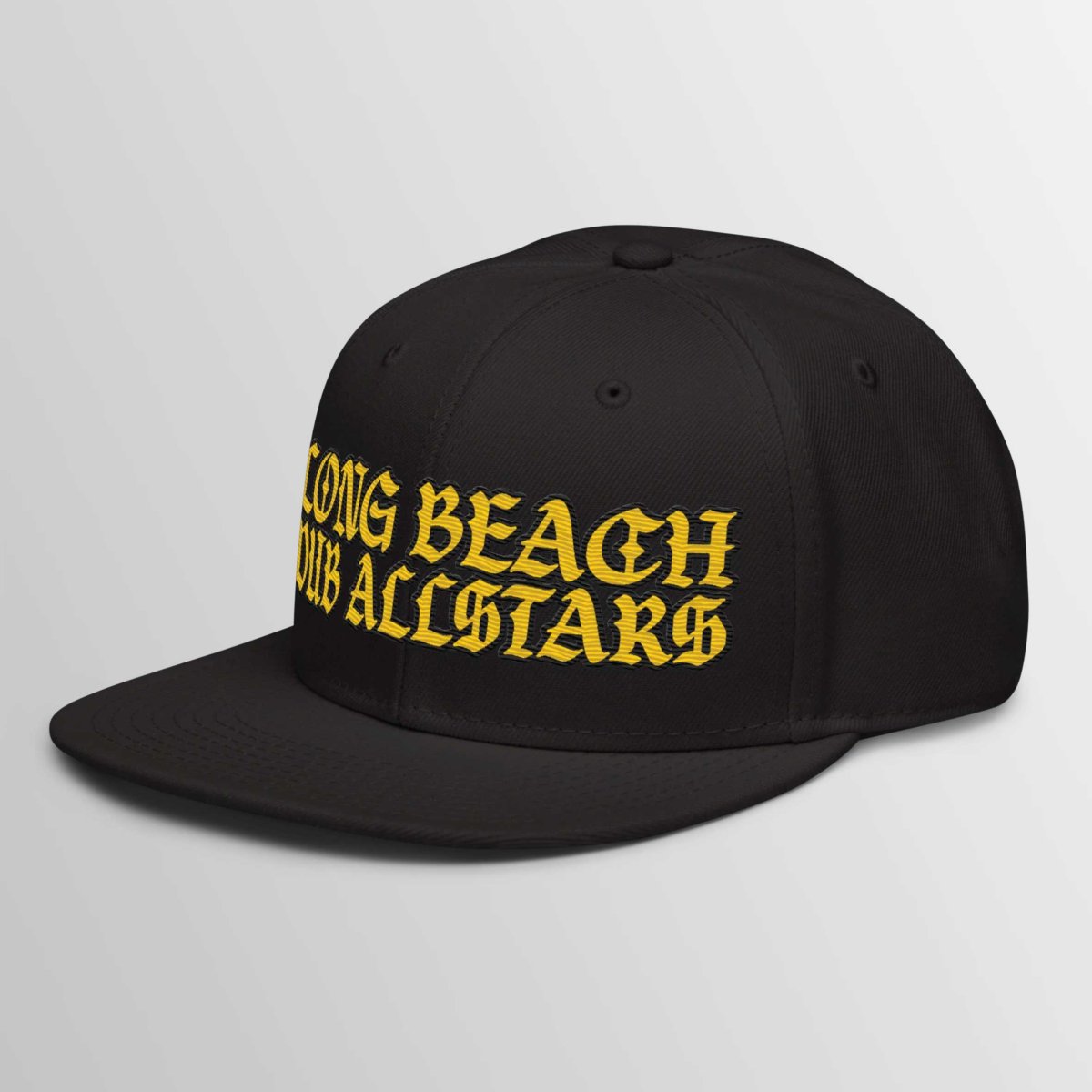 画像1: Long Beach Dub Allstars / Logo イエロー スナップバック (1)