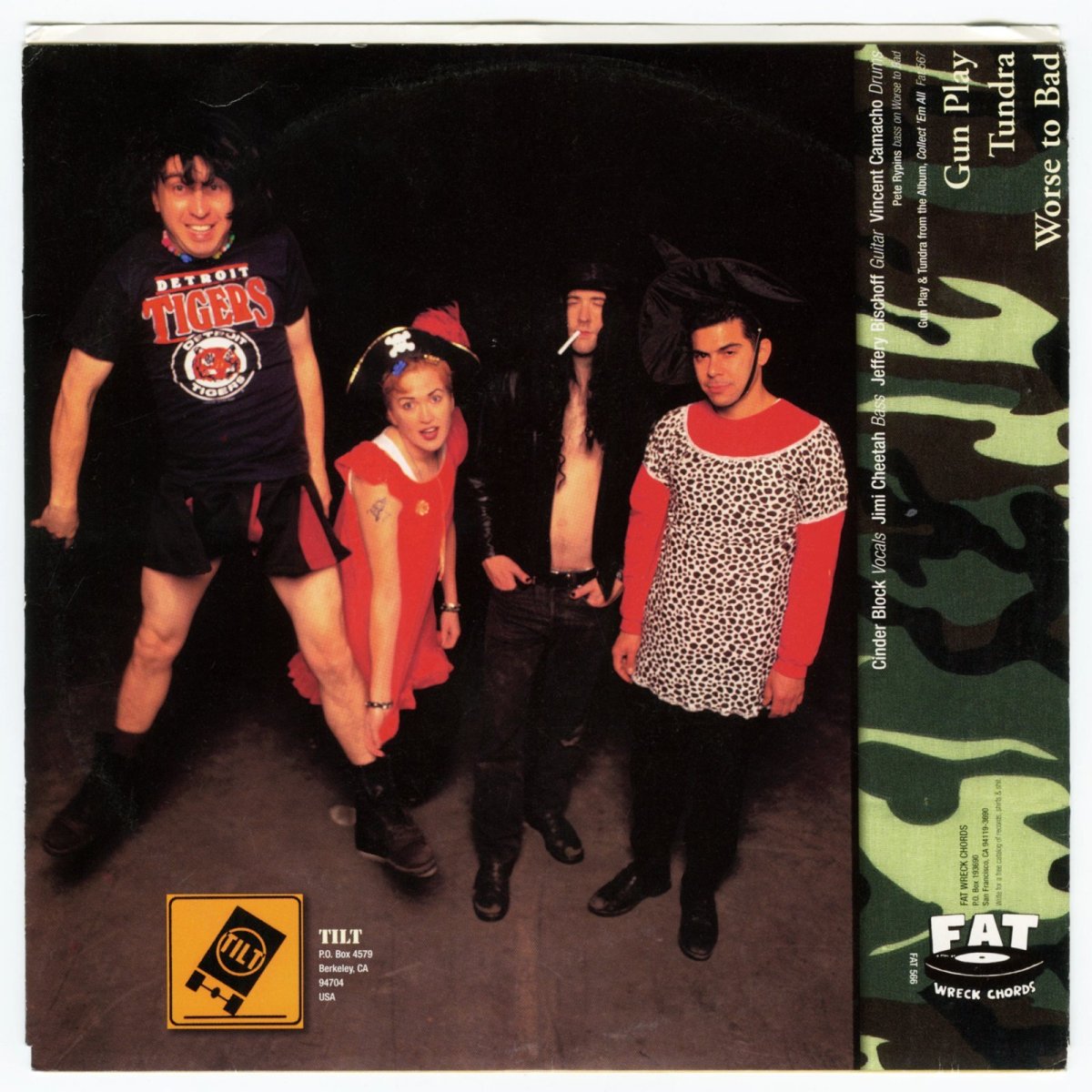 画像2: Tilt / Gun Play [US Orig.EP][7inch | Fat Wreck]【ユーズド】 (2)