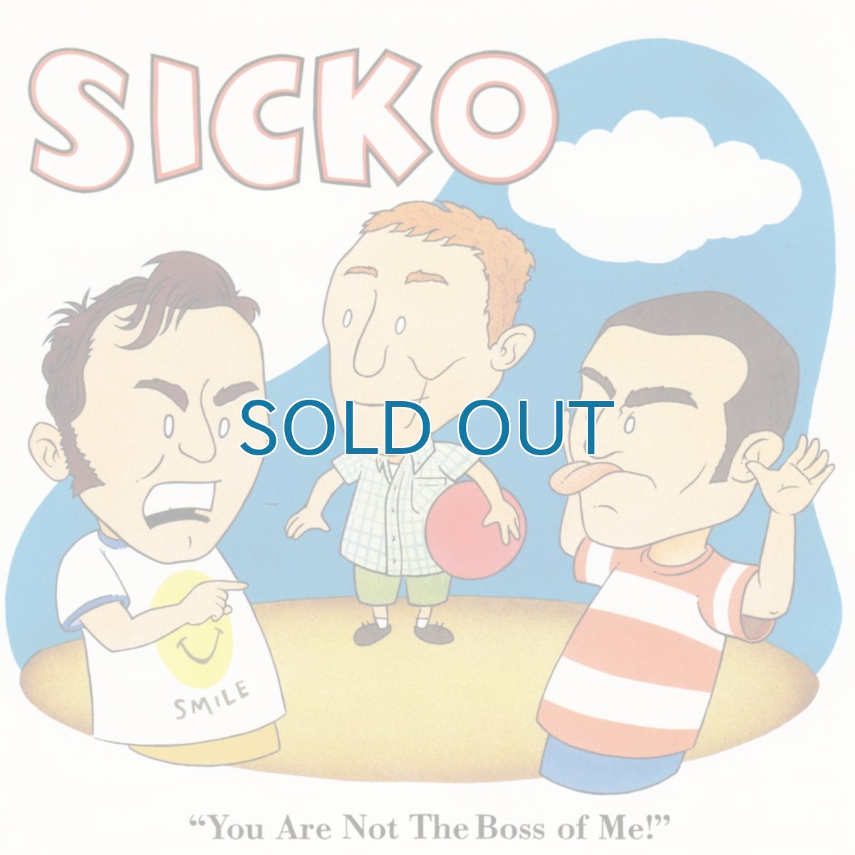 画像1: 【日本盤】Sicko / You Are Not The Boss Of Me! [JPN Orig.LP] [CD | Pizza Of Death]【新品】 (1)