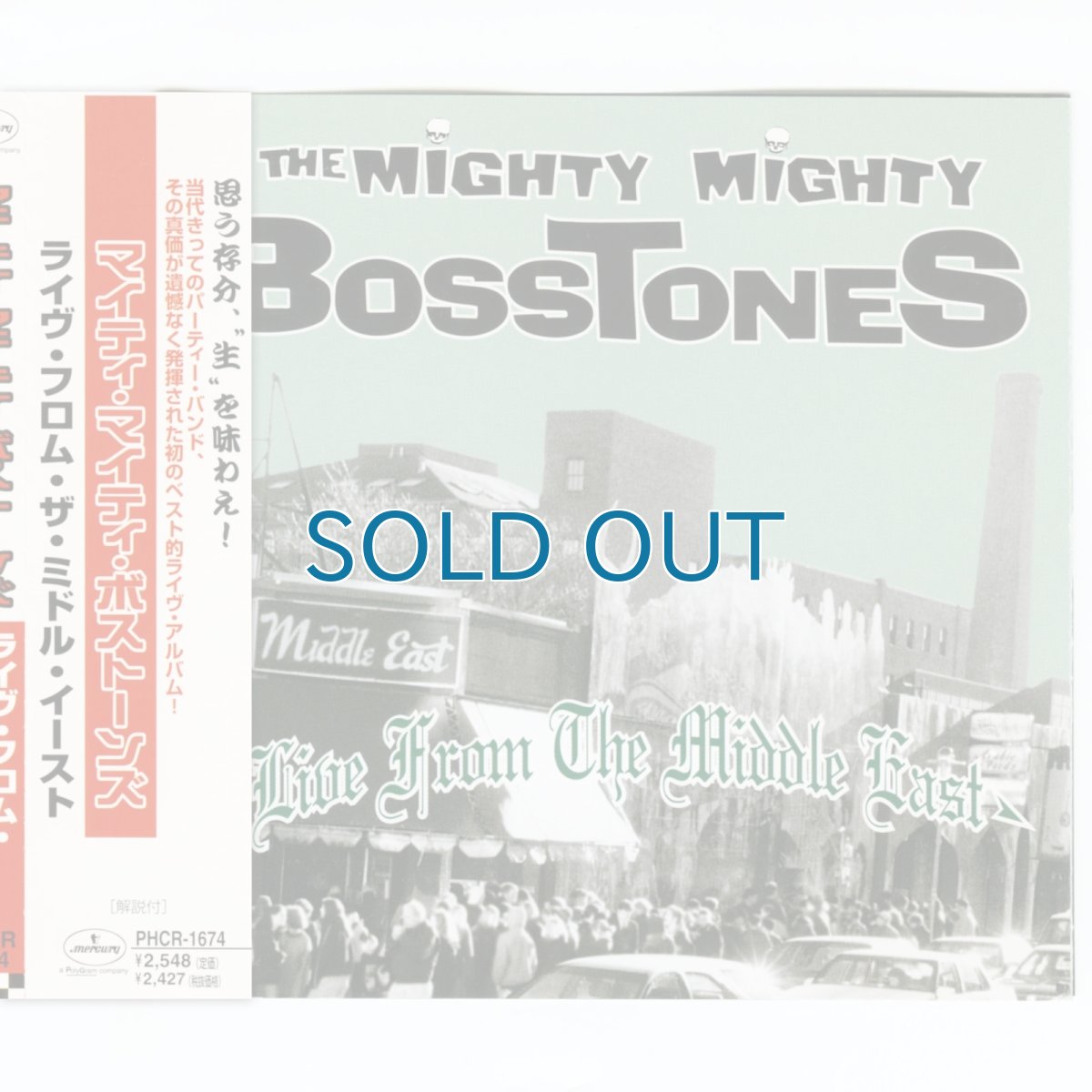 画像1: 【日本盤】The Mighty Mighty Bosstones / Live From the Middle East [JPN Orig.LP][CD | Mercury]【ユーズド】 (1)