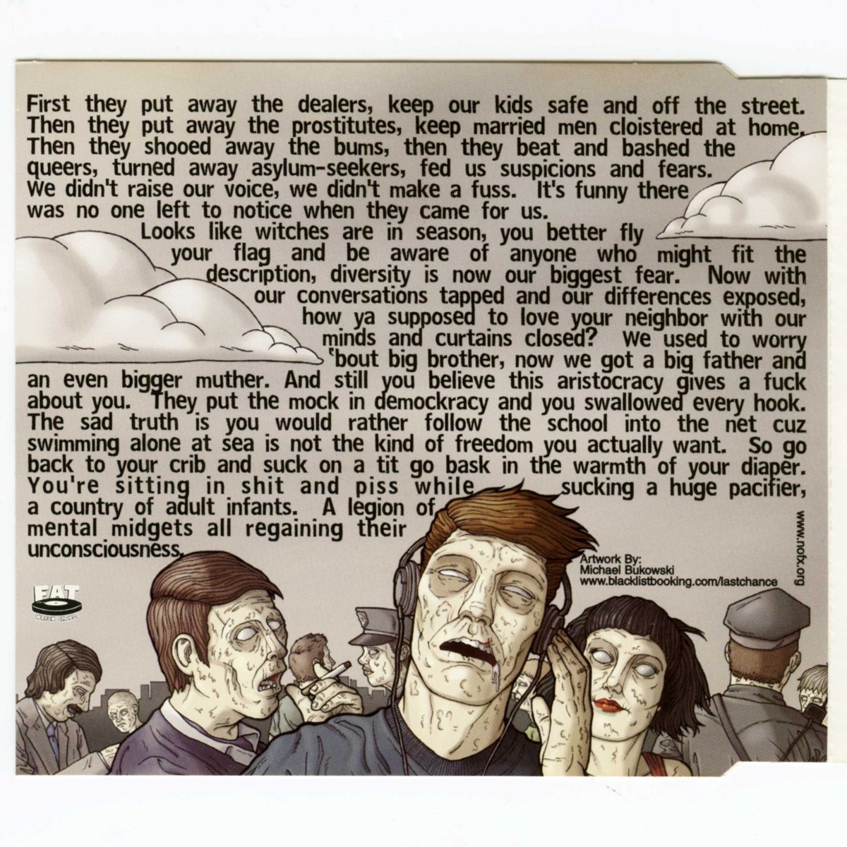 画像2: NOFX / Regaining Unconsciousness [US Orig.EP][CD | Fat Wreck]【ユーズド】 (2)