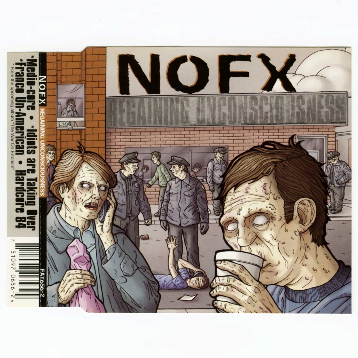 画像1: NOFX / Regaining Unconsciousness [US Orig.EP][CD | Fat Wreck]【ユーズド】 (1)