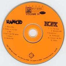 画像5: V.A. / BYO Split Series | Volume III: Rancid & NOFX - Orange Jacket [US Orig.LP][CD | B.Y.O.]【ユーズド】 (5)