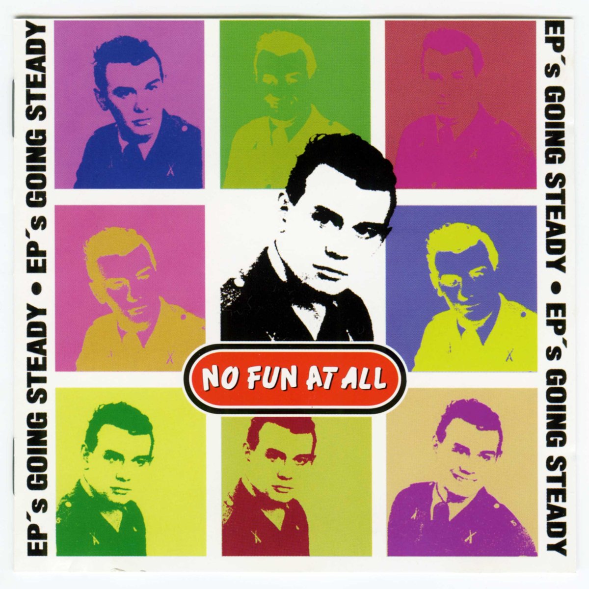 画像1: No Fun At All ‎/ EP's Going Steady [Sweden Org.LP] [CD | Burning Heart]【ユーズド】 (1)