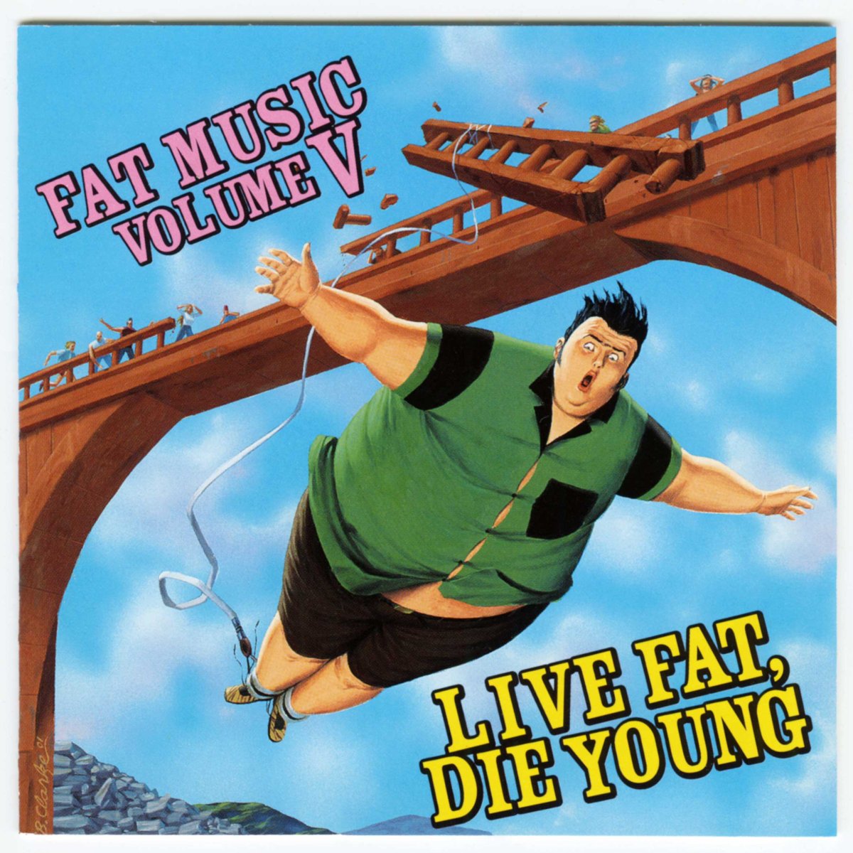 画像1: V.A. / Fat Music Vol. V: Live Fat, Die Young [US Orig.LP][CD | Fat Wreck]【ユーズド】 (1)