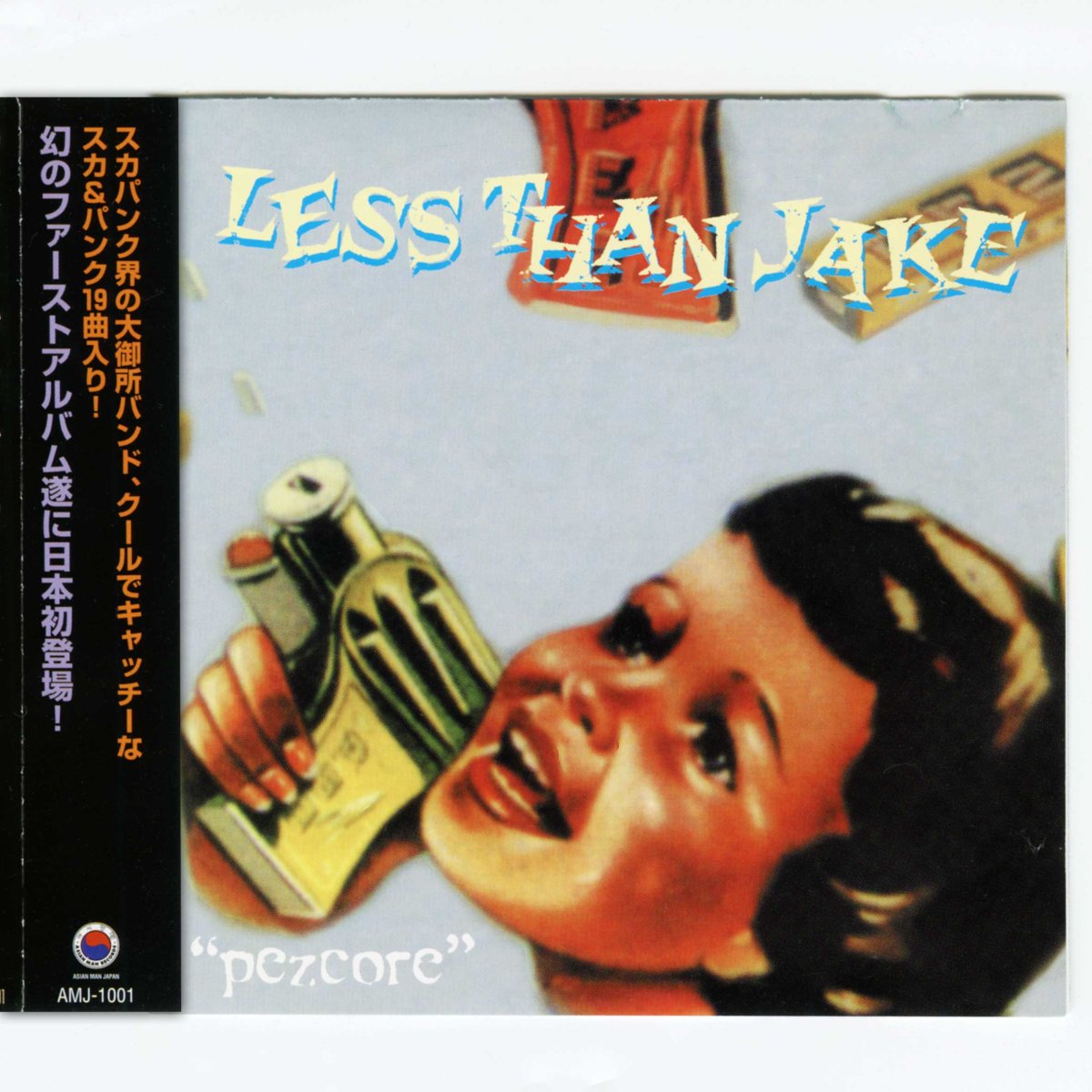 画像1: 【日本盤】Less Than Jake / Pezcore [JPN Reissue LP][CD | Asian Man Records Japan]【ユーズド】 (1)
