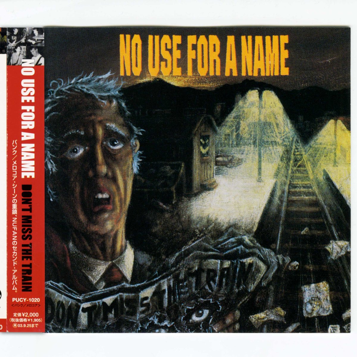 画像1: 【日本盤】No Use For A Name / Don't Miss The Train [JPN Reissue LP][CD | Pla-Flavour]【ユーズド】 (1)