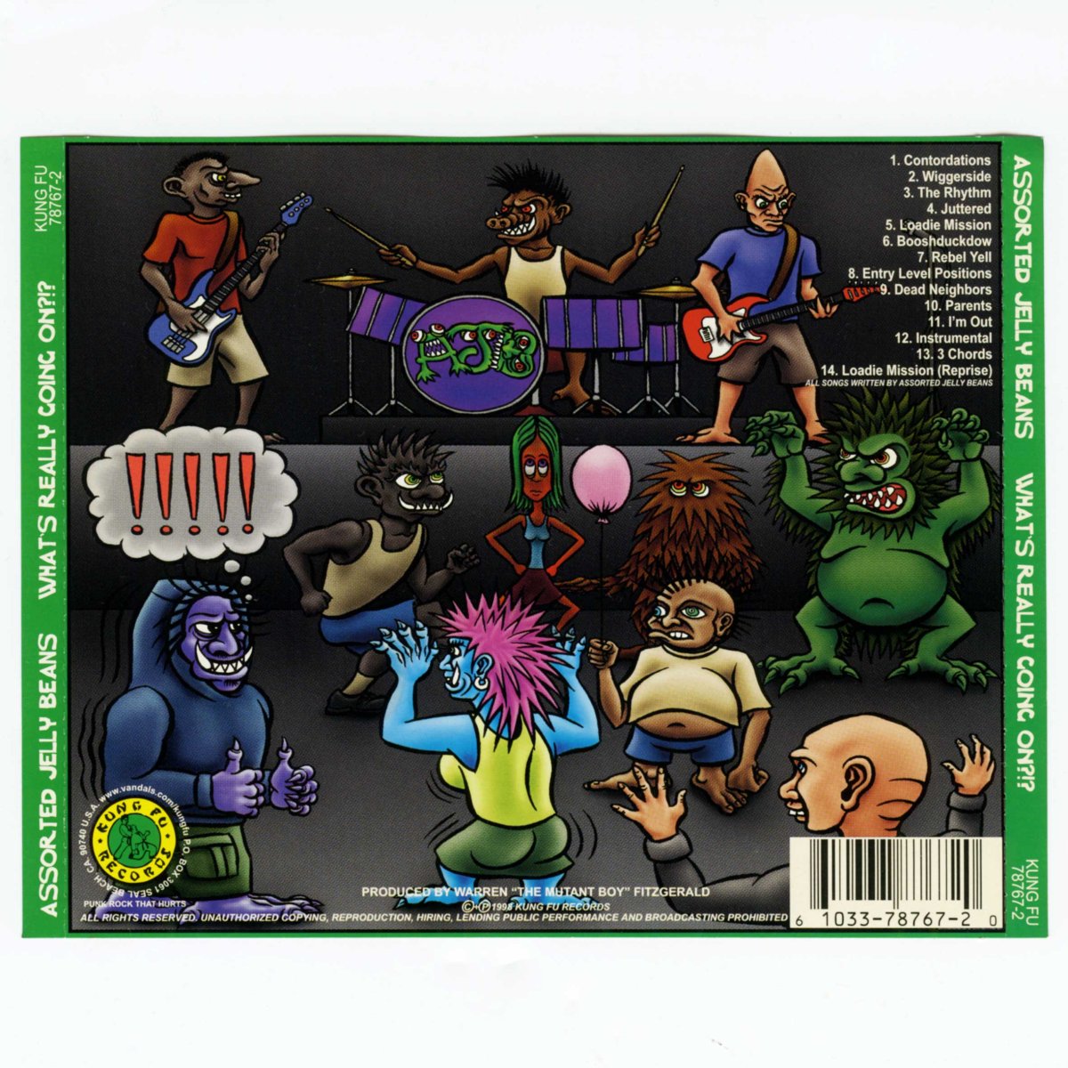 画像3: Assorted Jelly Beans / What's Really Going On !?! [US Orig.LP][CD | Kung Fu]【ユーズド】 (3)