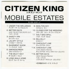 画像5: 【日本盤】Citizen King / Mobile Estates [JPN Orig.LP][CD | Warner]【ユーズド】 (5)