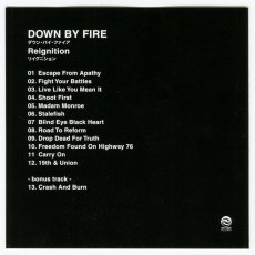 画像5: 【日本盤】Down By Fire / Reignition [JPN Orig.LP][CD | In-N-Out]【ユーズド】 (5)