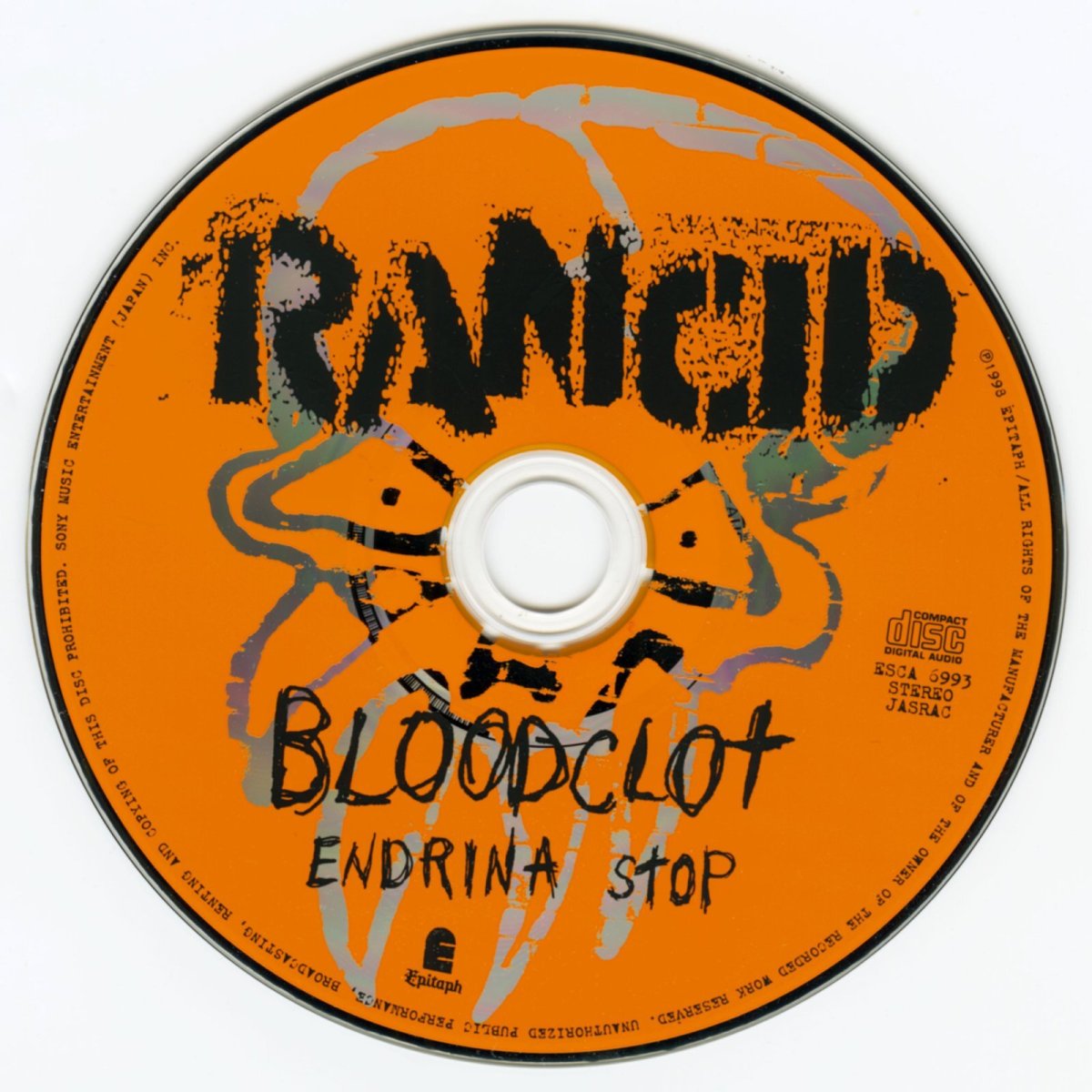 画像6: 【日本盤】Rancid / Bloodclot [JPN ORG.LP] [CD | Epic]【ユーズド】 (6)
