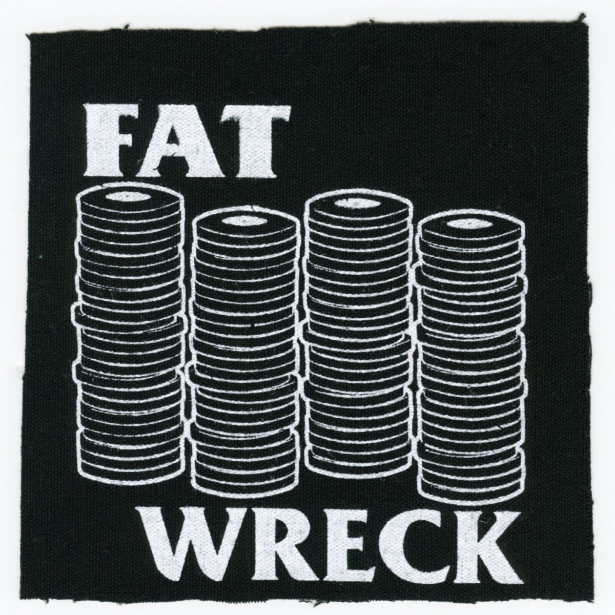 画像1: Fat Wreck Chords / Black Fat パッチ (1)