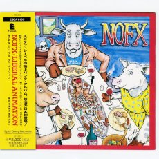 画像1: 【日本盤】NOFX / Liberal Animation [JPN Reissue LP][CD | Epic/Sony]【ユーズド】 (1)