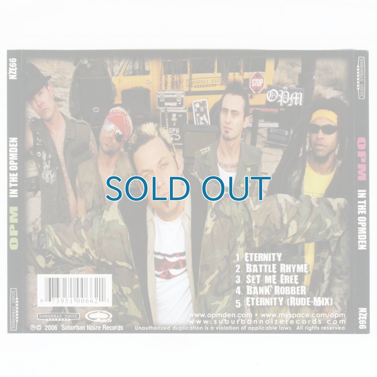 画像3: OPM / In The OPMDen [US Orig.EP][CD | Suburban Noize]【ユーズド】 (3)