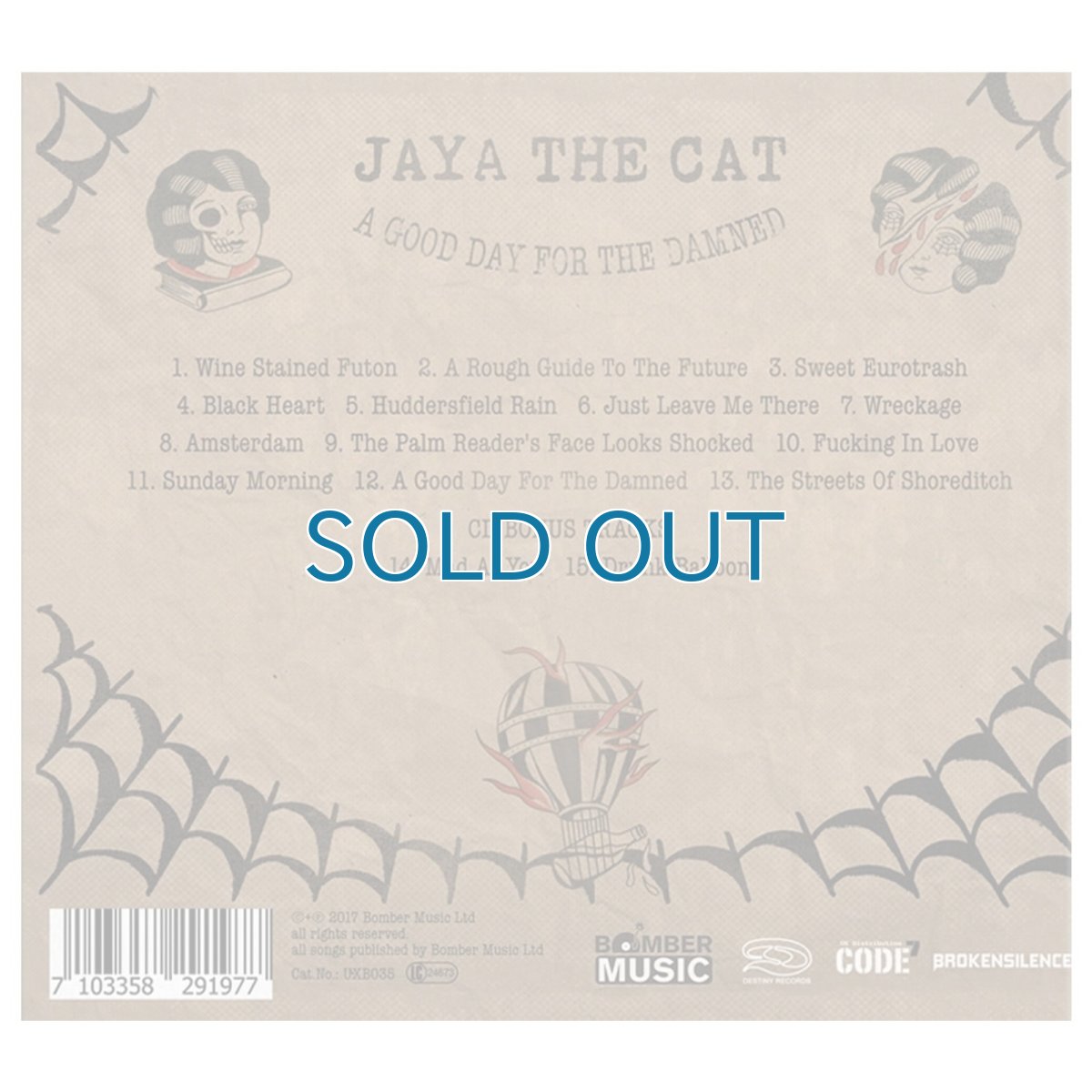 画像2: Jaya The Cat / A Good Day For The Damned [US Orig.LP][CD | Destiny]【新品】 (2)