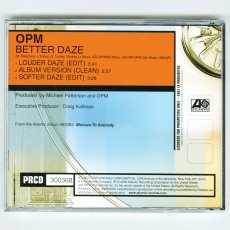 画像2: OPM / Better Daze [US Orig.EP][Promo CD | Atlantic]【ユーズド】 (2)