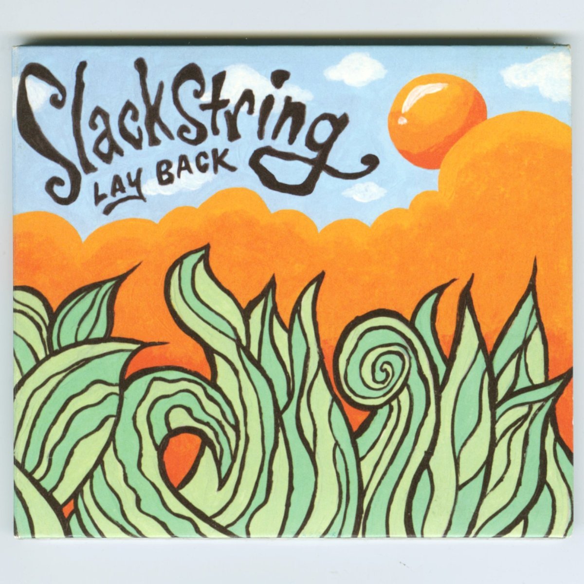 画像1: 【日本盤】Slackstring / Lay Back [JPN Orig.LP][CD | Pony Canyon]【ユーズド】 (1)