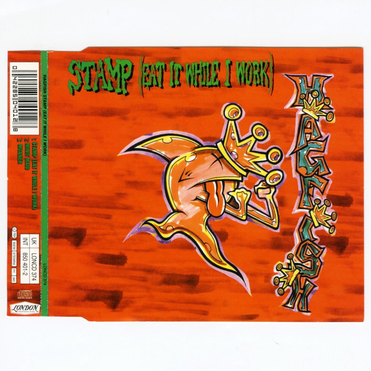画像1: Hagfish / Stamp (Eat It While I Work) [UK Orig.EP][CD | London]【ユーズド】 (1)