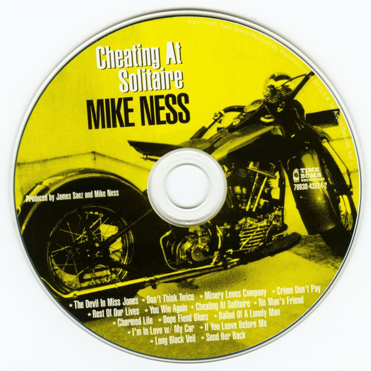 画像5: Mike Ness / Cheating At Solitaire [US Orig.LP] [CD | Time Bomb]【新品】 (5)