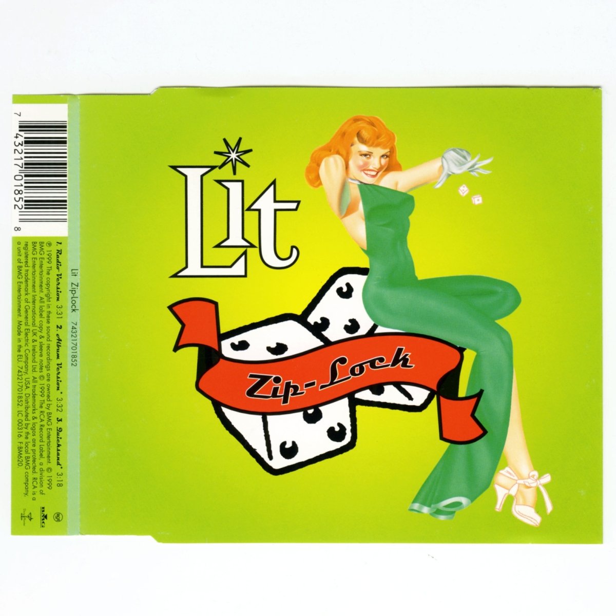 画像1: Lit / Zip-Lock [UK Orig.EP][CD | RCA]【ユーズド】 (1)
