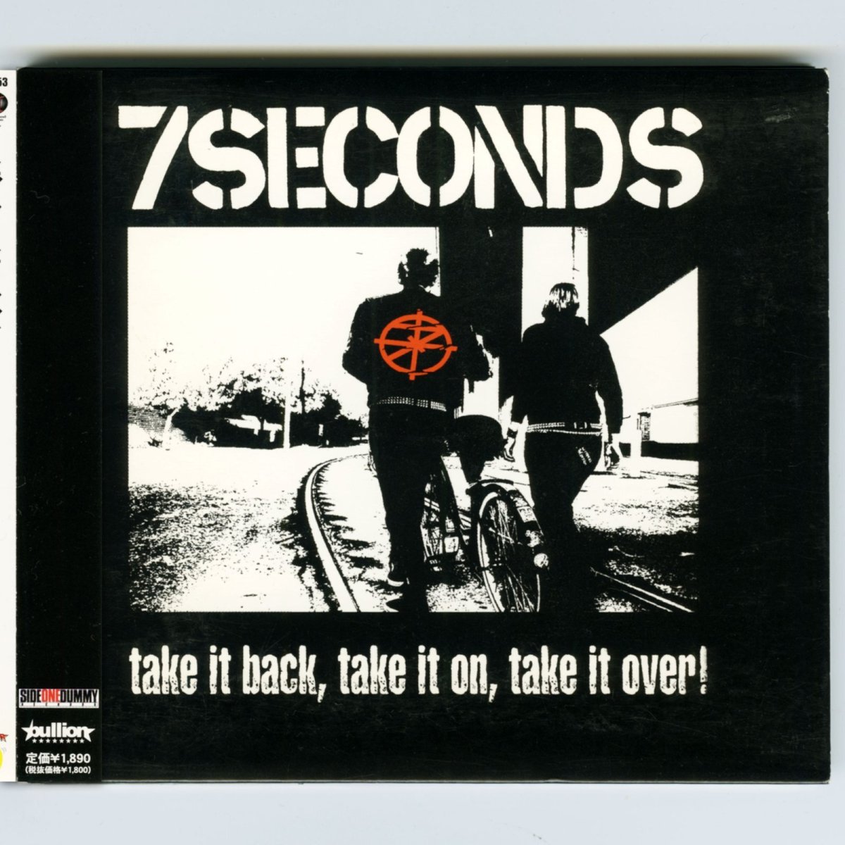 画像1: 【日本盤】7 Seconds / Take It Back, Take It On, Take It Over [JPN Org.LP] [CD | Bullion]【ユーズド】 (1)