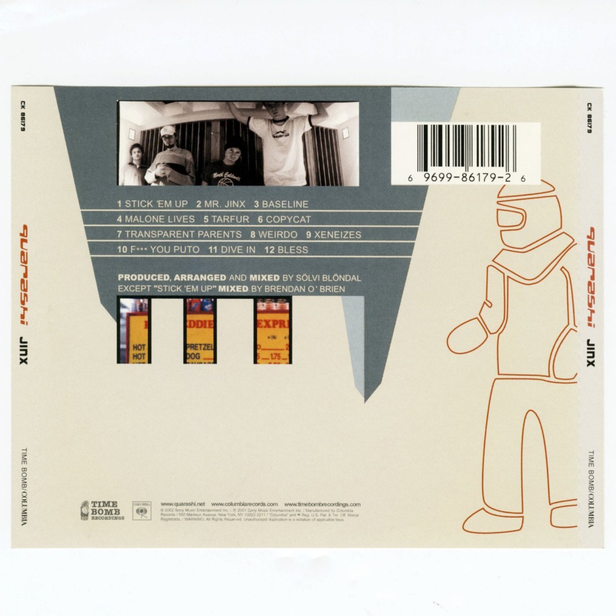 画像4: Quarashi / Jinx [US Orig.LP][CD | Time Bomb]【ユーズド】 (4)