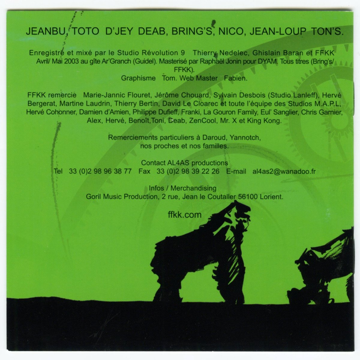 画像2: 【日本盤】Freedom For King-Kong / Marche Ou Rêve [JPN Org.LP] [CD | RB Records Japan]【ユーズド】 (2)