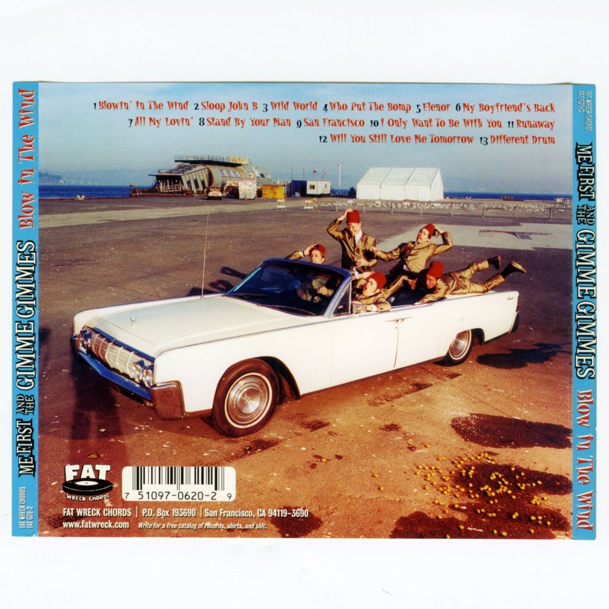 画像3: Me First and the Gimme Gimmes / Blow In The Wind [US Orig.LP][CD | Far Out]【ユーズド】 (3)