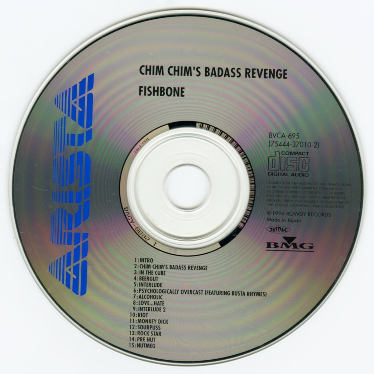 画像7: 【日本盤】Fishbone / Chim Chim's Badass Revenge [JPN Orig.LP][CD | BMG]【ユーズド】 (7)
