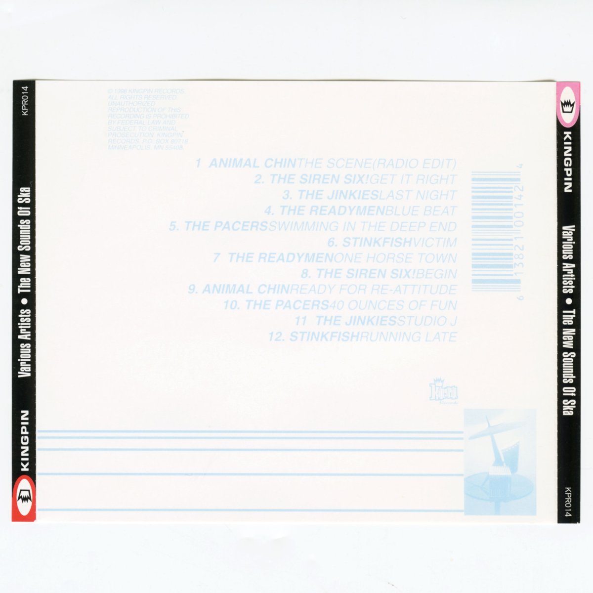 画像3: V.A. / Kingpin Records Presents...The New Sounds Of SkaI [US Orig.LP][CD | Kingpin]【ユーズド】 (3)