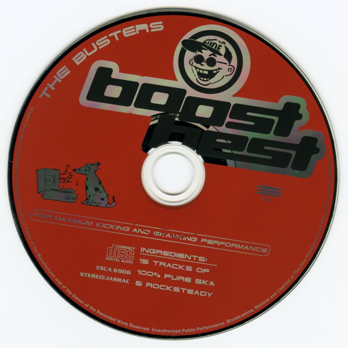 画像7: 【日本盤】The Busters / Boost Best [JPN Orig.LP] [CD | Epic/Sony]【ユーズド】 (7)