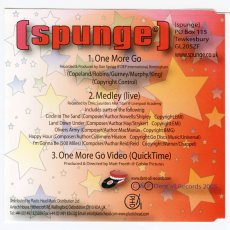 画像2: [spunge] / One More Go [UK Orig.EP] [CD | Dent'all]【ユーズド】 (2)