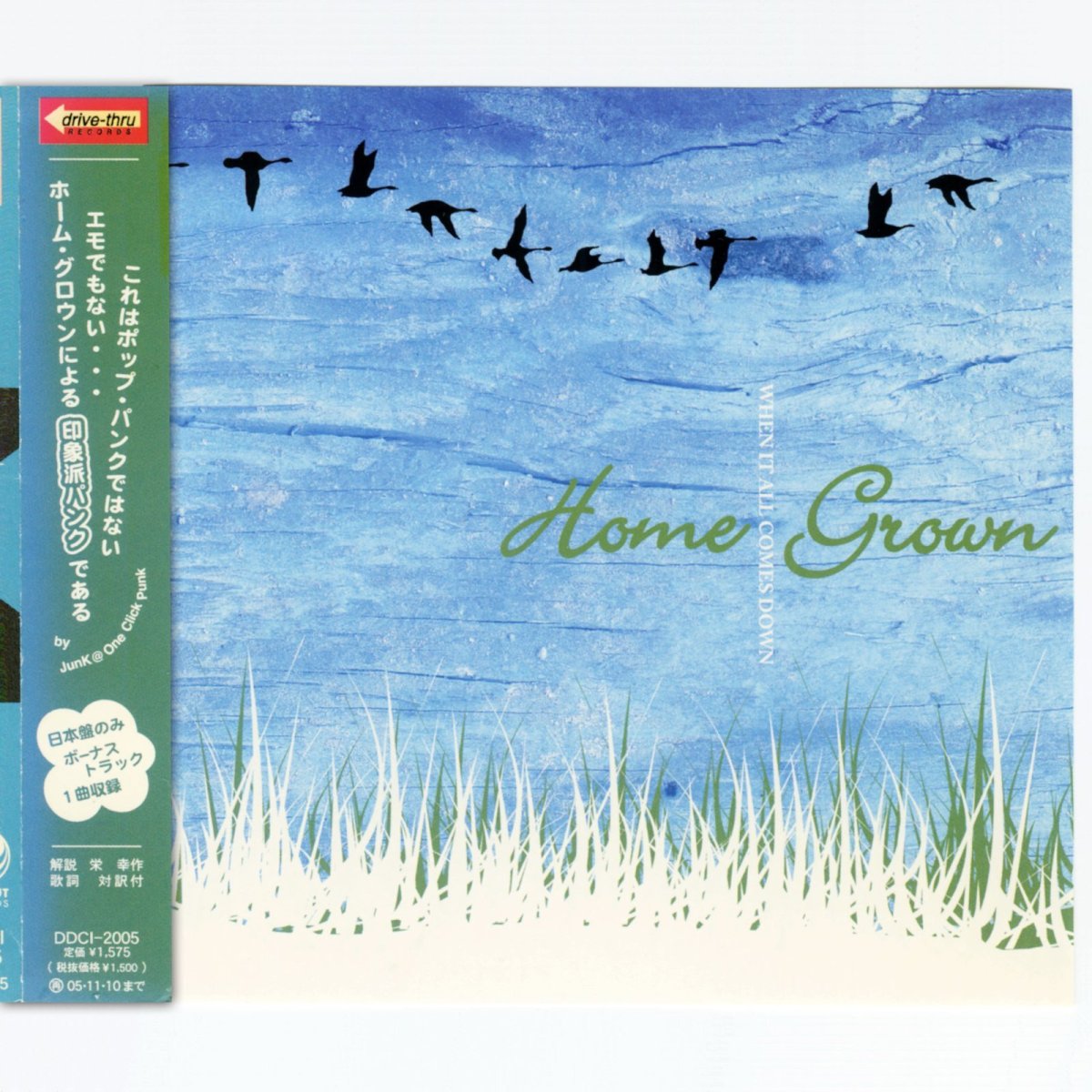 画像1: 【日本盤】Home Grown / When It All Comes Down [JPN Org.LP] [CD | In-N-Out]【ユーズド】 (1)