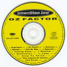 画像5: 【日本盤】Unwritten Law / Oz Factor [JPN Orig.LP][CD | Epic]【ユーズド】 (5)