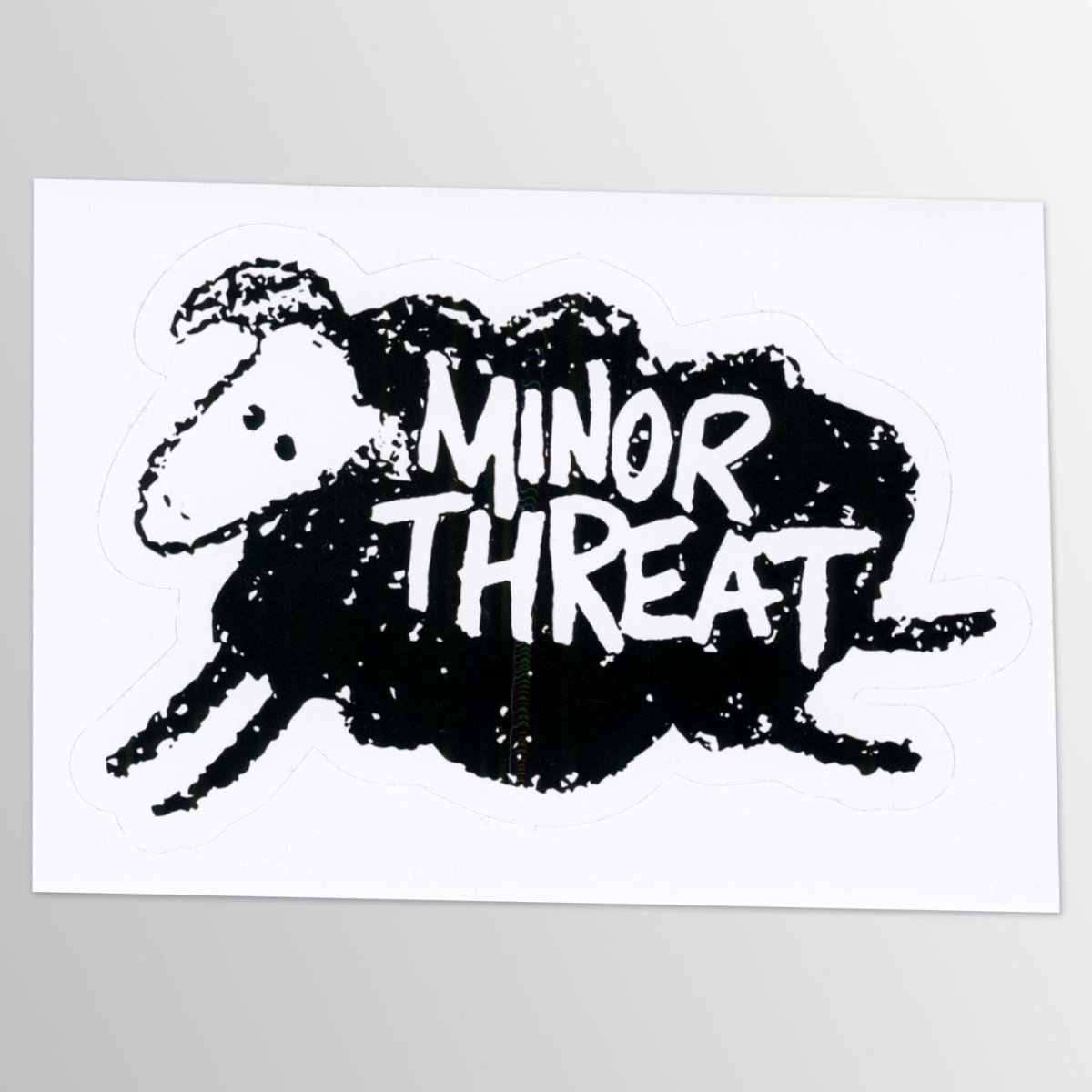 画像1: Minor Threat / Black Sheep ステッカー (1)