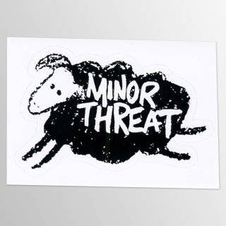 Minor Threat / Raw Logo ステッカー - PUNK MART