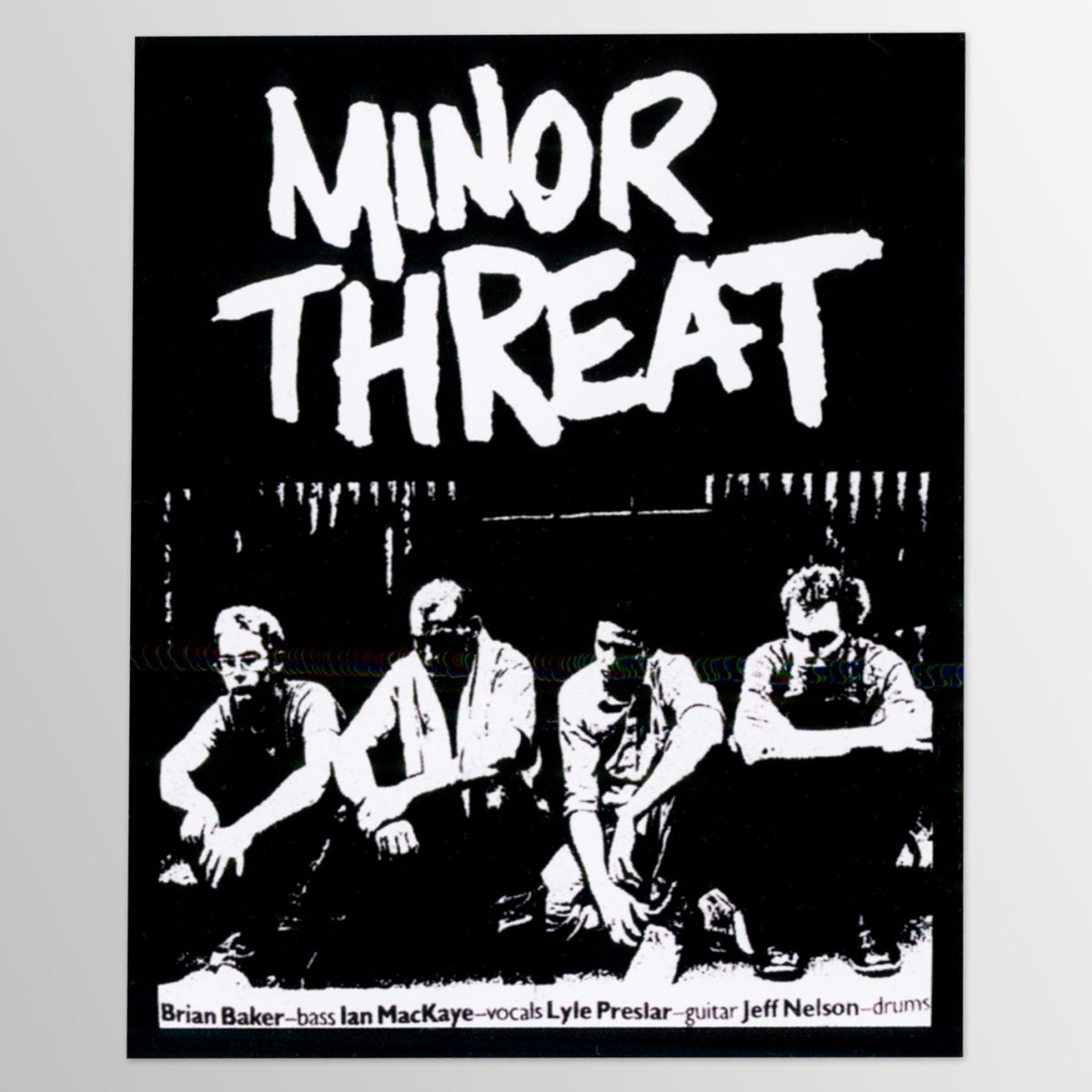 画像1: Minor Threat / Salad Days ステッカー (1)