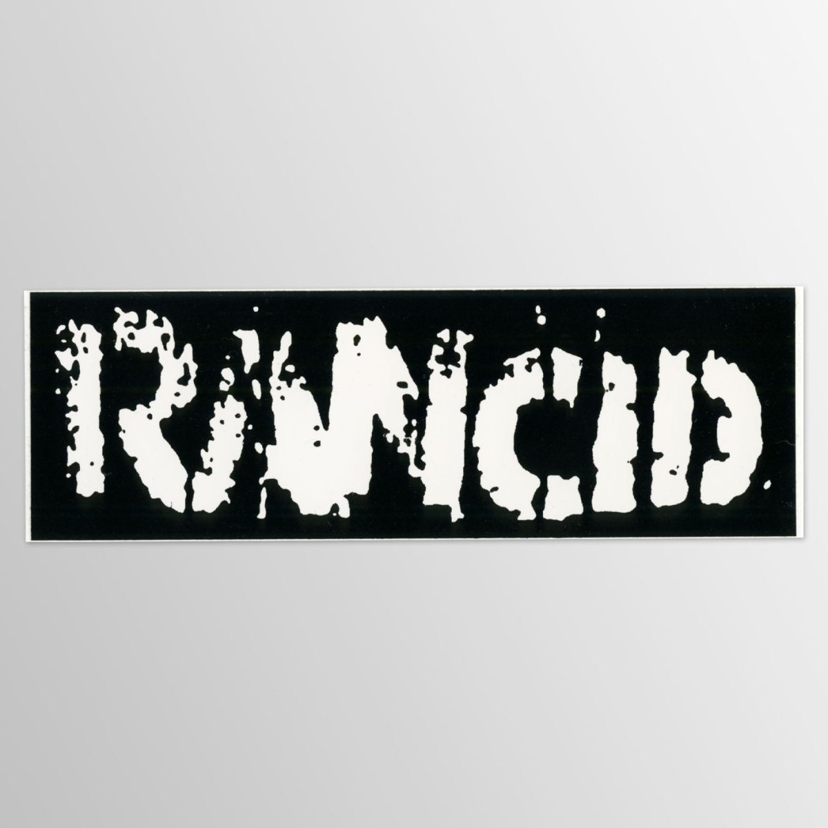 画像1: Rancid / White Logo ステッカー (1)