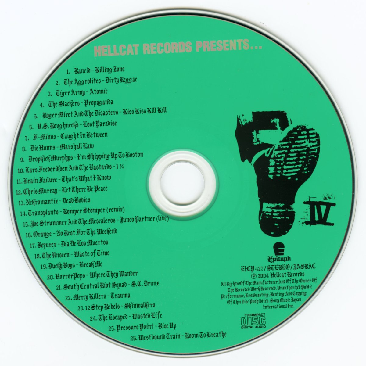 画像7: 【日本盤】V.A. / Give 'Em The Boot IV [JPN Orig.LP][CD | Epic/Sony]【ユーズド】 (7)