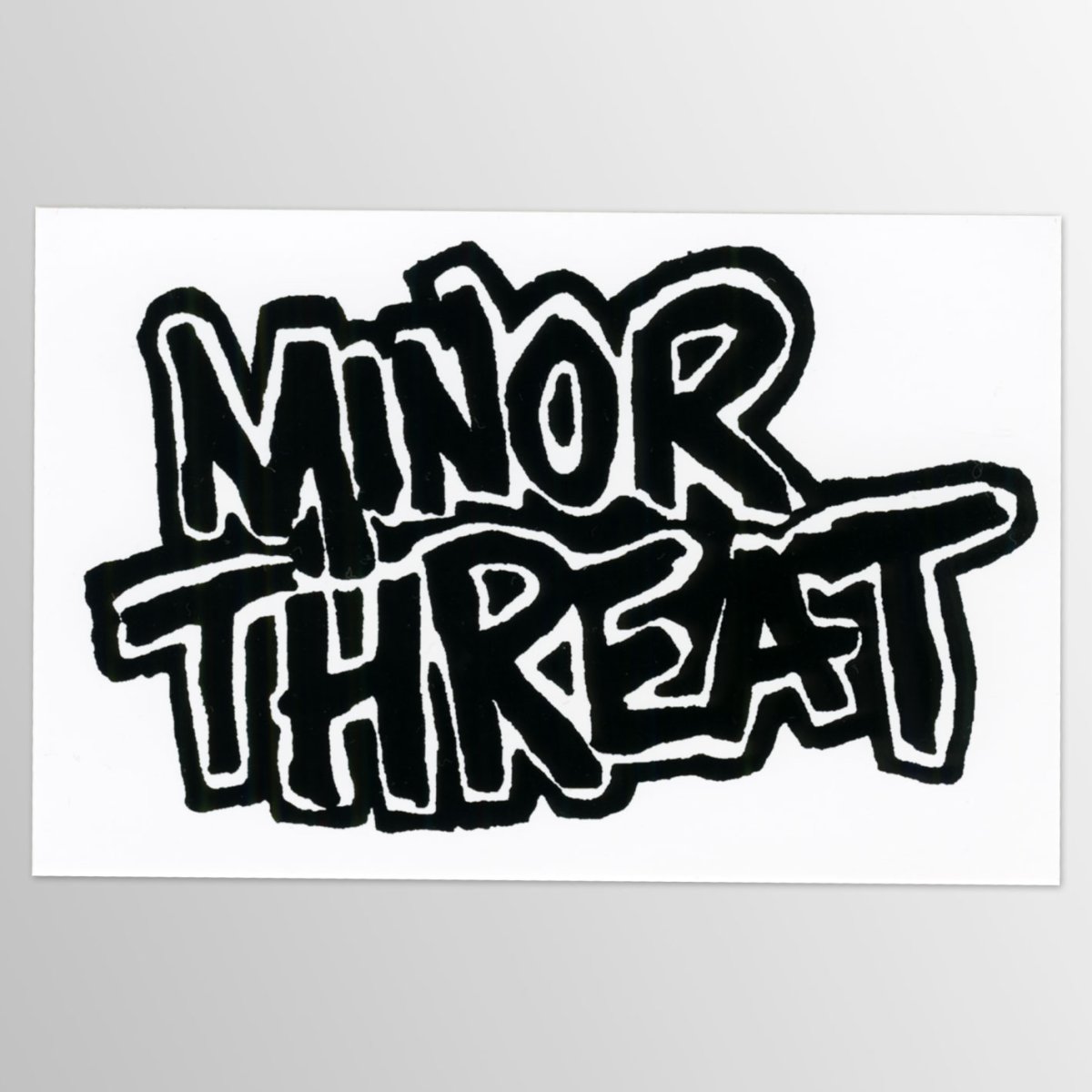 画像1: Minor Threat / Raw Logo ステッカー (1)