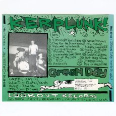 画像4: 【日本盤】Green Day / Kerplunk! [JPN Org,LP] [CD | Toy's Factory]【ユーズド】 (4)