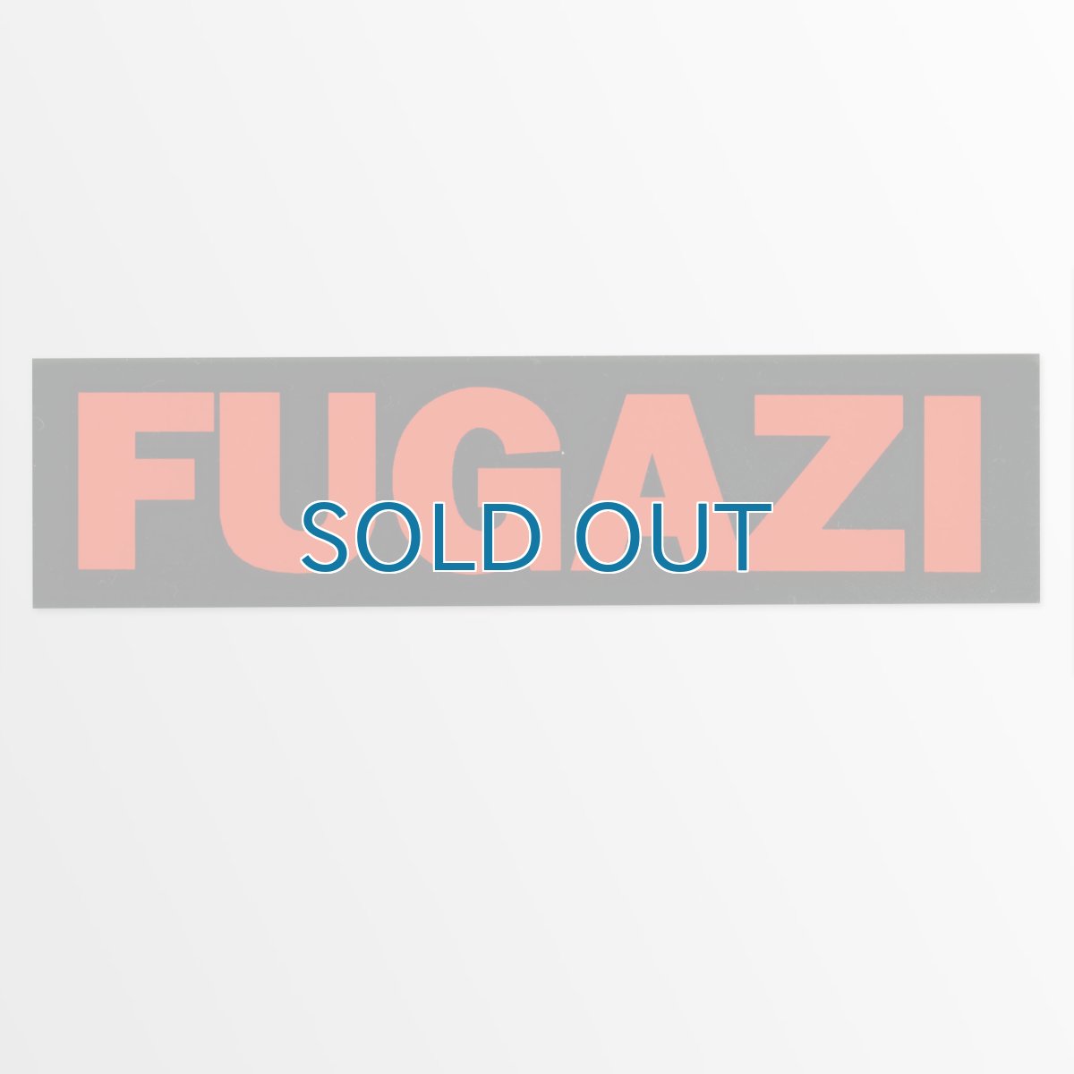 画像1: Fugazi / Logo ステッカー (1)