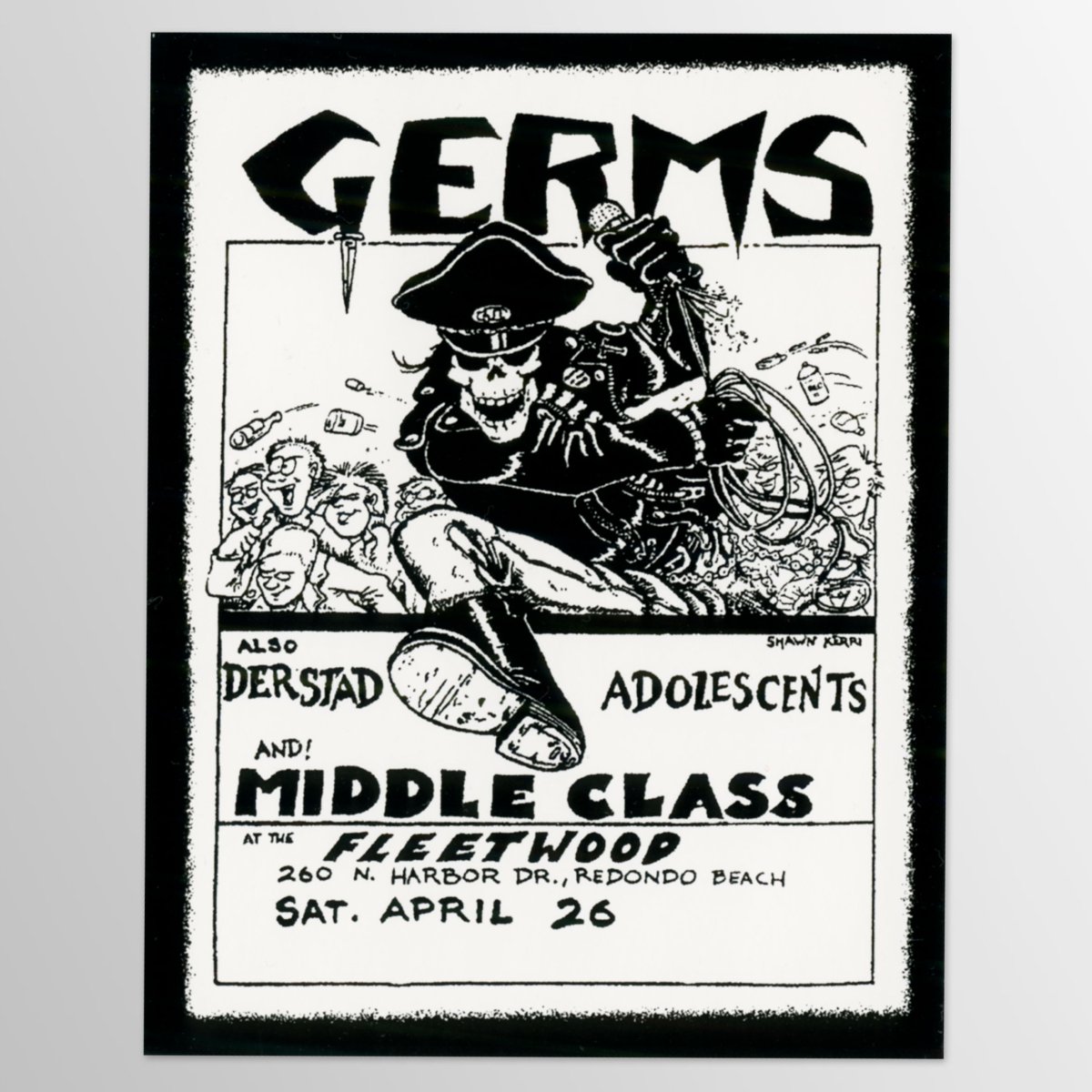 画像1: Germs / Fleetwood ステッカー (1)