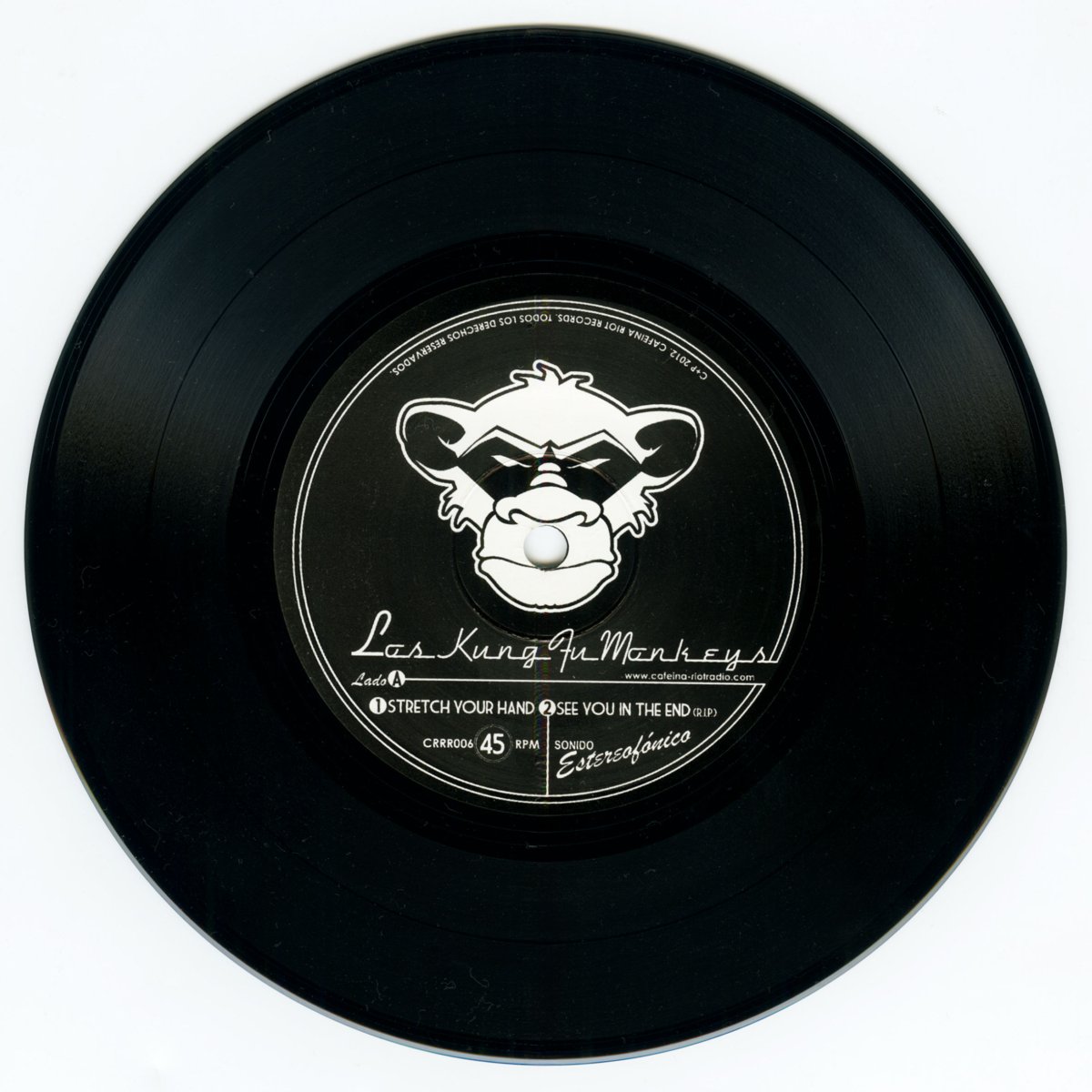 画像5: Voodoo Glow Skulls | Los Kung Fu Monkeys / Split Series Vol. 1 [US Orig.EP | Limited Edition | Numbered][7inch | Cafeina Riot Radio]【ユーズド】 (5)