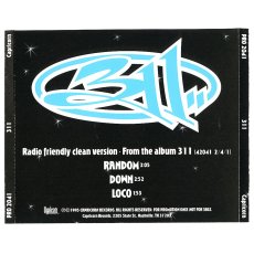 画像1: 311 / Random [Promo Single][US Orig.EP] [Promo CD | Capricorn]【ユーズド】 (1)