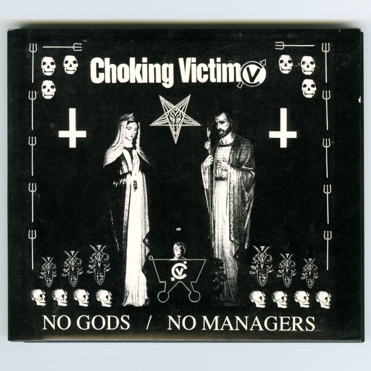 画像1: 【日本盤】Choking Victim / No Gods, No Managers [JPN Orig.LP][CD | Sony Music]【ユーズド】 (1)