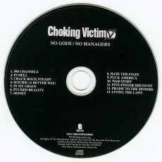 画像5: 【日本盤】Choking Victim / No Gods, No Managers [JPN Orig.LP][CD | Sony Music]【ユーズド】 (5)