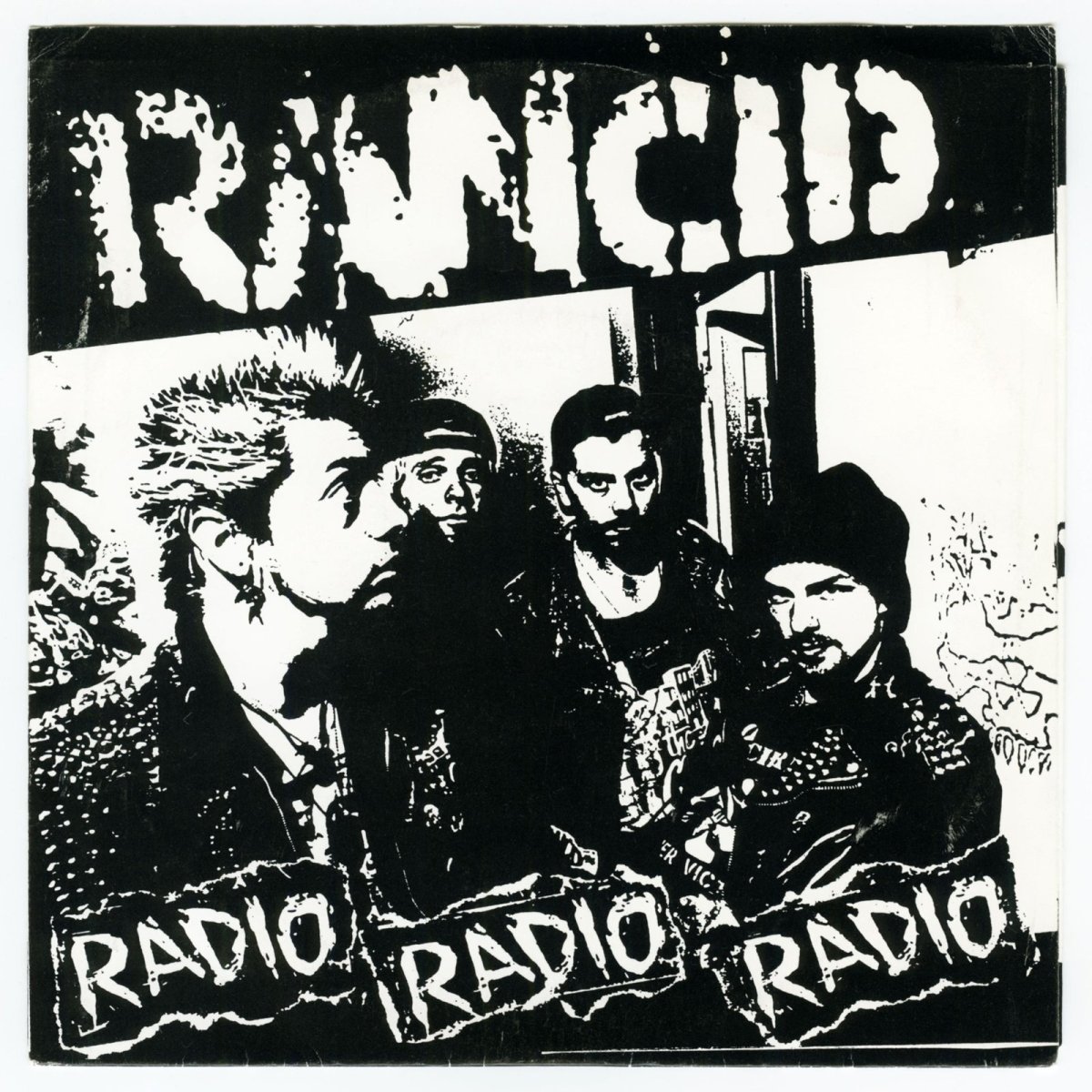 画像1: Rancid / Radio Radio Radio [US ORG.EP | 1st Press] [7inch | Fat Wreck Chords]【ユーズド】 (1)